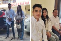 Foto: Didiyanto bersama kliennya di Mapolres Sampang