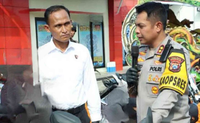 Kasat Reskrim Polres Bangkalan Bersama Kapolres Bangkalan