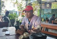 Foto: Sekjen Lasbandra Saat ditemui di salah satu cafe 